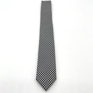 Pierre Cardin Mens Tie One Size Slim Gingham Check Classic Formal‎ Business